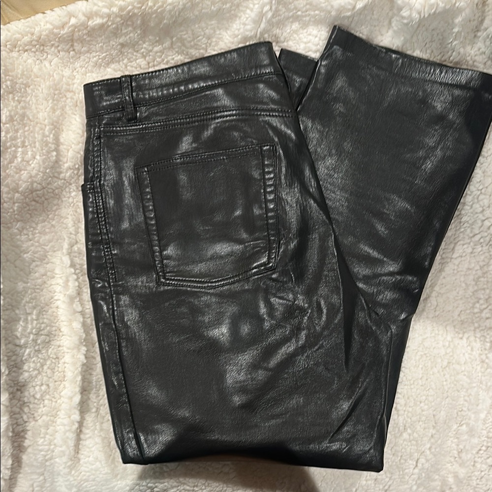 Wilfred Black Straight Leg Pants